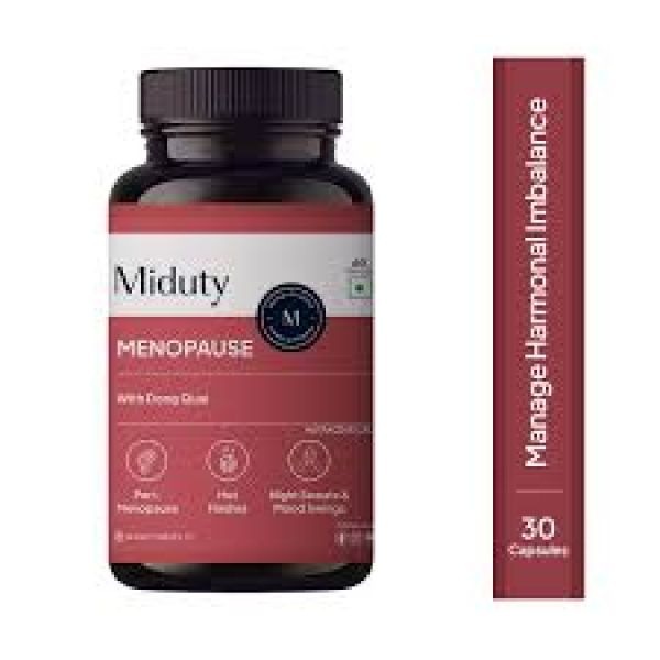 Miduty Betaine HCL + Pepsin for Digestion Acidity & Indigestion Supplement - 60 Capsules