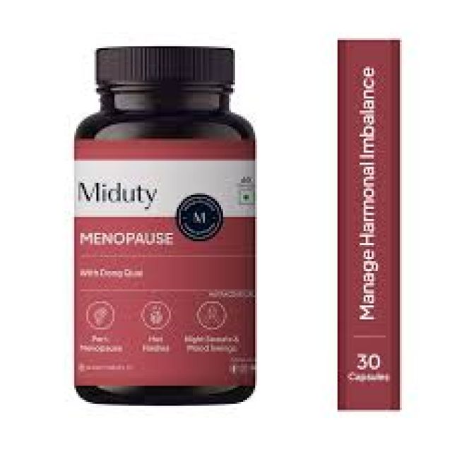 Miduty Betaine HCL + Pepsin for Digestion Acidity & Indigestion Supplement - 60 Capsules