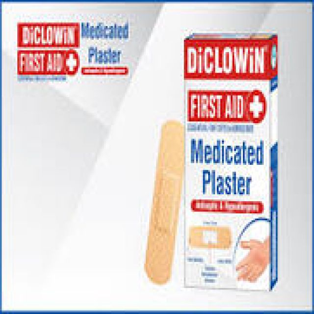 Diclowin First Aid Medicated Plaster